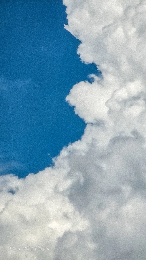 Noor’s phone photograph, frame 45, captured July 18, 2024.