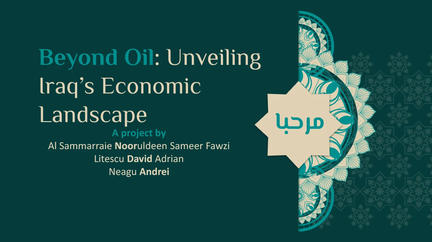 Cover of Beyond Oil: Unveiling Iraq’s Economic Landscape.